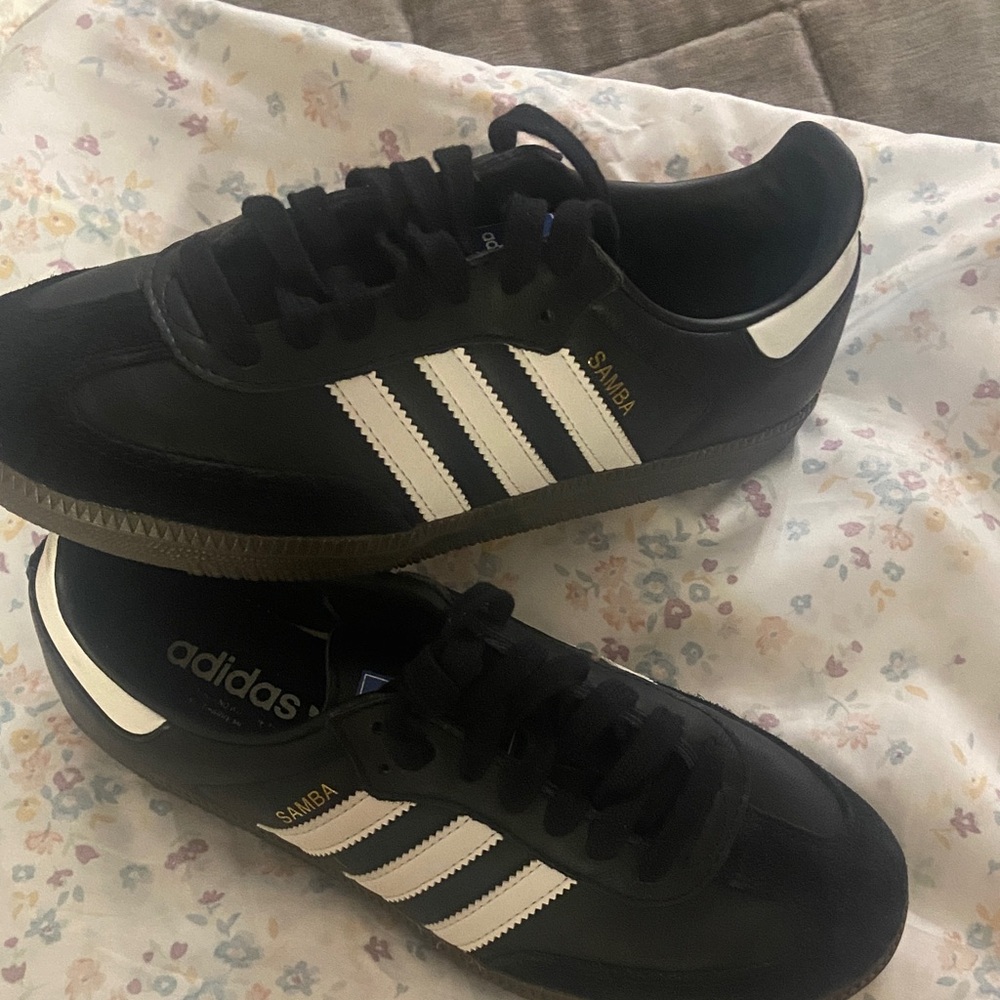 Adidas Samba Black and White Sneakers